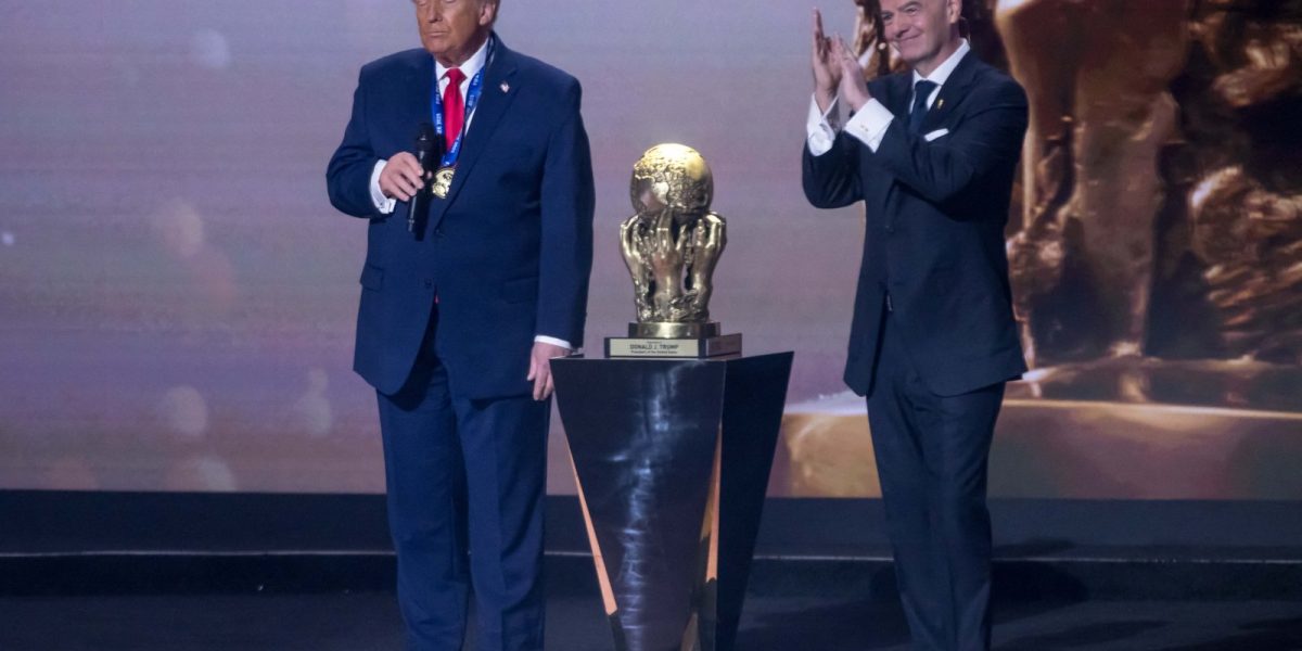 2026 FIFA World Cup: Trump to present trophy with Infantino