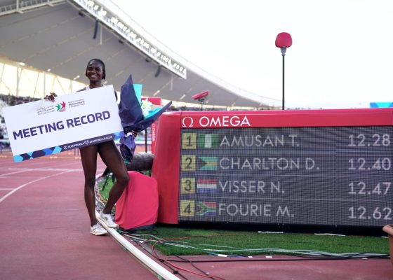 AMUSAN STORMS TO RABAT DIAMOND LEAGUE TITLE, BREAKS MEETING RECORD