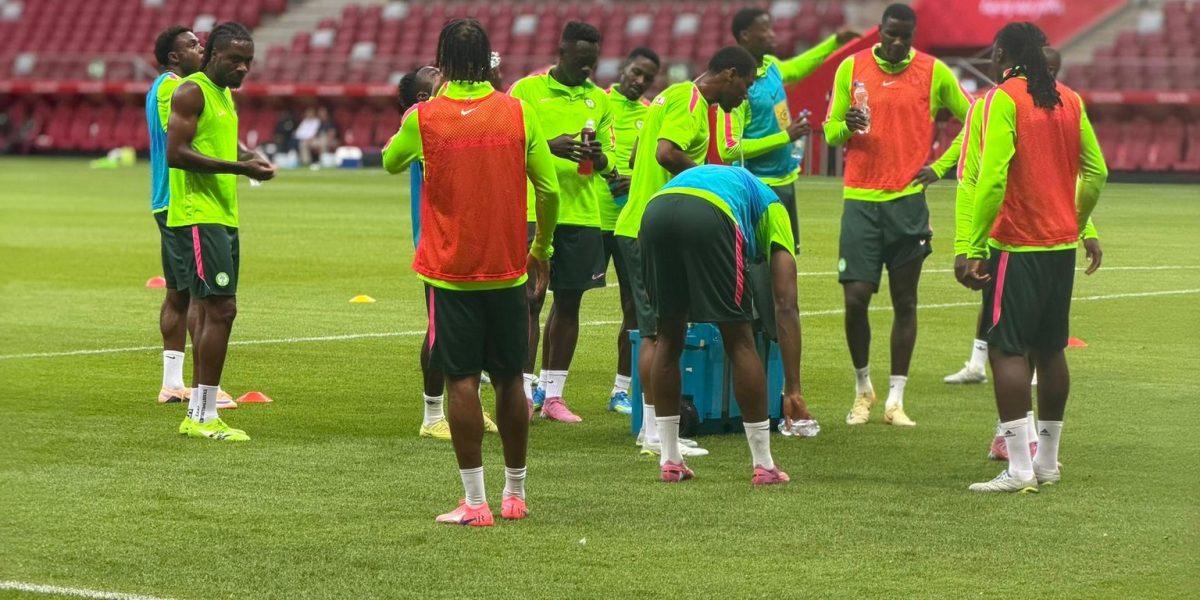 Bassey Boosts Super Eagles Camp As Nigeria Complete Final Training Ahead Of Poland Clash