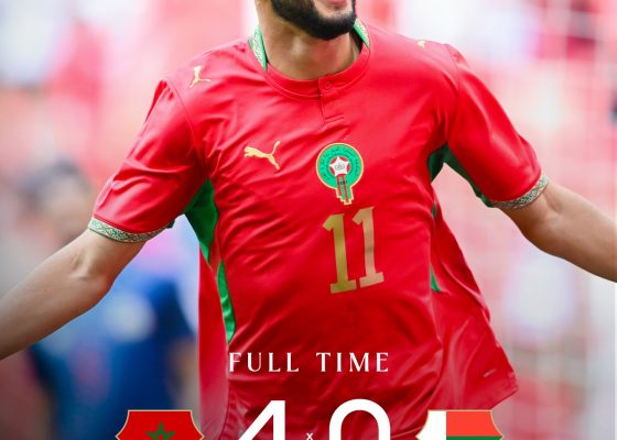 Saibari Double Inspires Morocco to Comfortable Victory Over Madagascar
