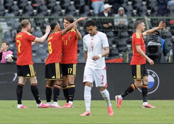 Tough World Cup Send-Off For Tunisia As Belgium Cruise To 5–0 Victory