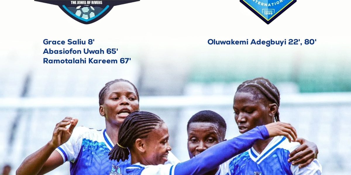 NWFL Super Six: Nasarawa Amazons, Rivers Angels Shine as Opening Day Delivers Thrills in Port Harcourt