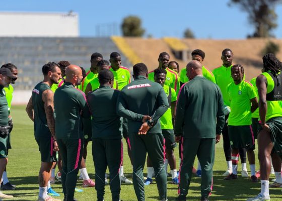 22 Super Eagles Players Train Ahead of Portugal Friendly
