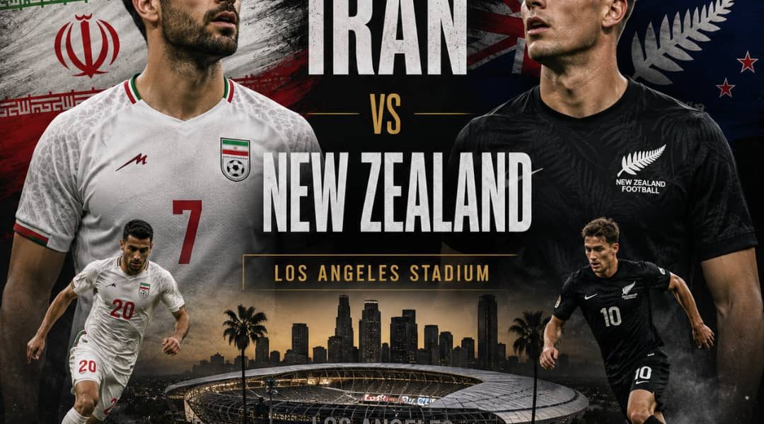 2026 FIFA World Cup: Iran Vs New Zealand Confirmed Line up