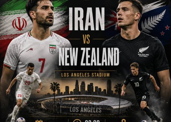 2026 FIFA World Cup: Iran Vs New Zealand Confirmed Line up