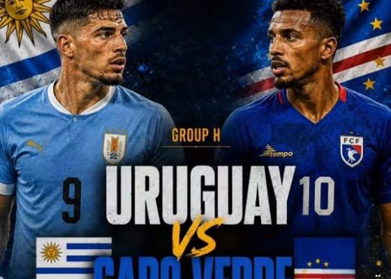 2026 FIFA World Cup : Uruguay vs Cape Verde Confirmed Line Up