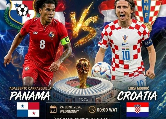 2026 FIFA World Cup: Panama Vs Croatia Release Confirmed Line Up