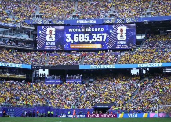 2026 FIFA World Cup Breaks All-Time Attendance Record Before Knockout Stage Ends