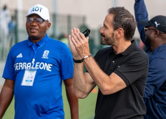 New Sierra Leone coach presented to fans at Southern Arena