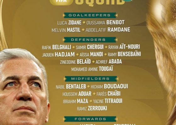 Mahrez Returns, Maza Gets Maiden Call as Algeria Unveil 2026 World Cup Squad