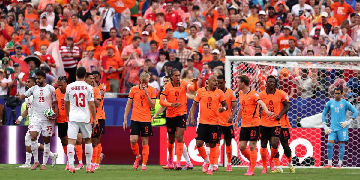2026 FIFA WORLD CUP: Netherlands Cruise Past Tunisia to Finish Top as Eagles Exit Bottom