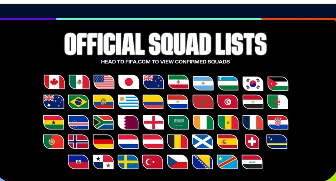 Global Stars Ready As FIFA Confirms World Cup 2026 Squads