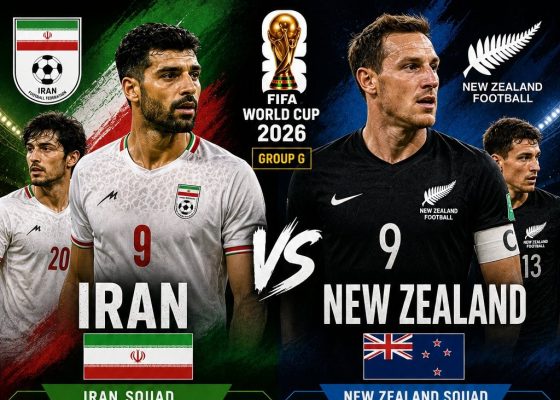 2026 FIFA World Cup: Iran vs New Zealand: Group G Match Preview