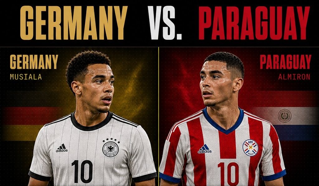 2026 FIFA World Cup: Germany, Paraguay Renew  Rivalry After 24 Years