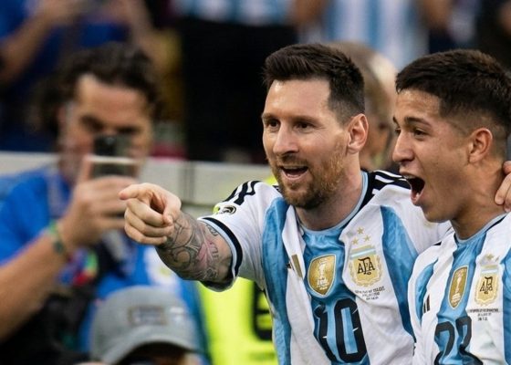 2026 FIFA World Cup: Argentina leads Austria at halftime