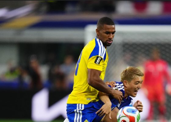 2026 FIFA World Cup: Japan and Sweden level at halftime