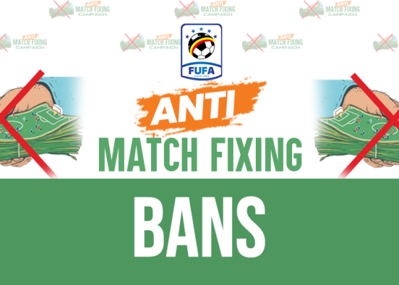 FUFA Ethics and Disciplinary Committee Bans Five People for Match Fixing