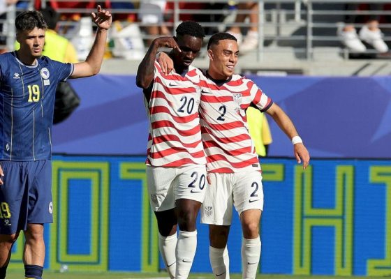 2026 FIFA World Cup: USA knock out Bosnia with 10 men