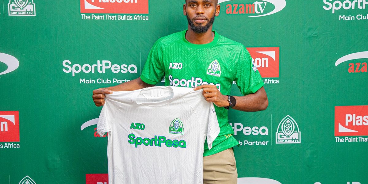 Gor Mahia complete signing of Harambee Stars defender Daniel Sakari