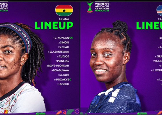 WAFCON 2026: Ghana and Cabo Verde confirmed lineup.