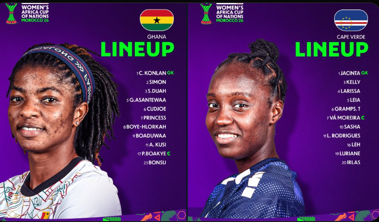 WAFCON 2026: Ghana and Cabo Verde confirmed lineup.
