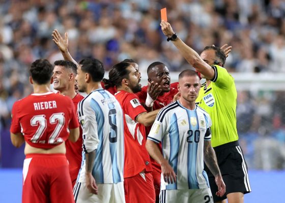 IFAB Admits Embolo’s World Cup Red Card Against Argentina Was Incorrect