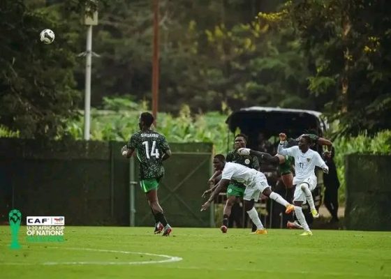 WAFU B U-20:Flying Eagles Cruise Into  Semi-Finals with Dominant Win over Togo