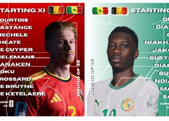 2026: FIFA World Cup: Senegal Vs Belgium Confirmed Line Up