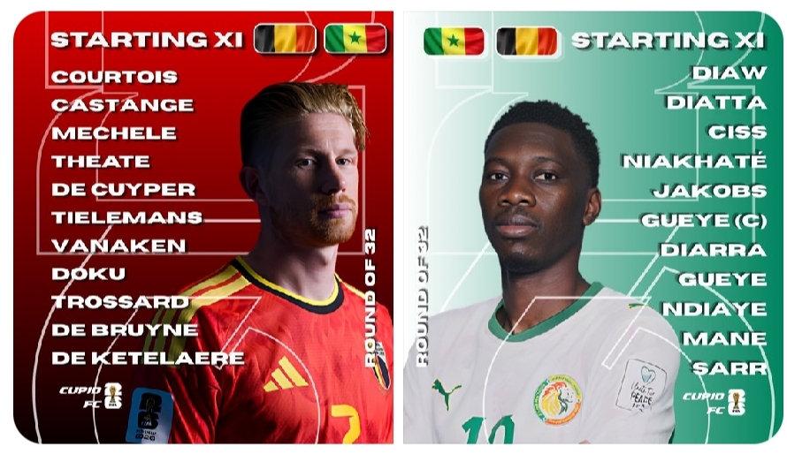 2026: FIFA World Cup: Senegal Vs Belgium Confirmed Line Up