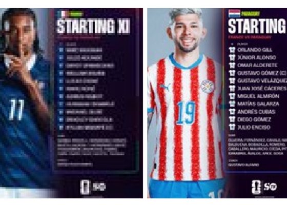 2026 FIFA World Cup: France Vs Paraguay Confirmed Line Up