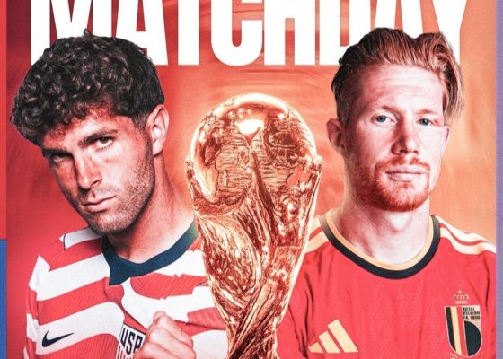2026 FIFA World Cup: USA VS Belgium Confirmed Line Up
