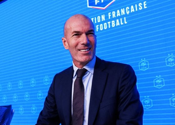 Zinedine Zidane Named New France Head Coach After Deschamps Era