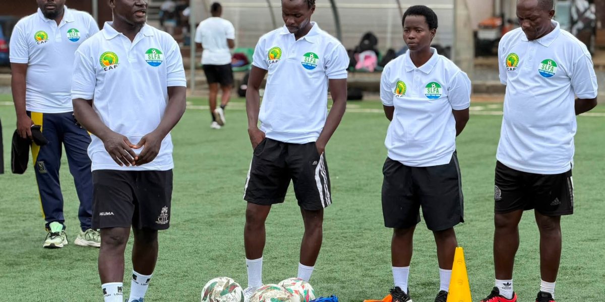 CAF D Diploma Coaching Course Commences at SLFA Headquarters