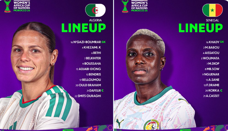 WAFCON 2026: Algeria and Senegal Unveil Strong Lineups Ahead of Clash