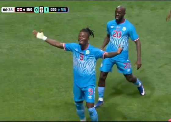 2026 FIFA WORLD CUP: DR Congo Strike Early as Cipenga Fires Past England in Tense First-Half Battle