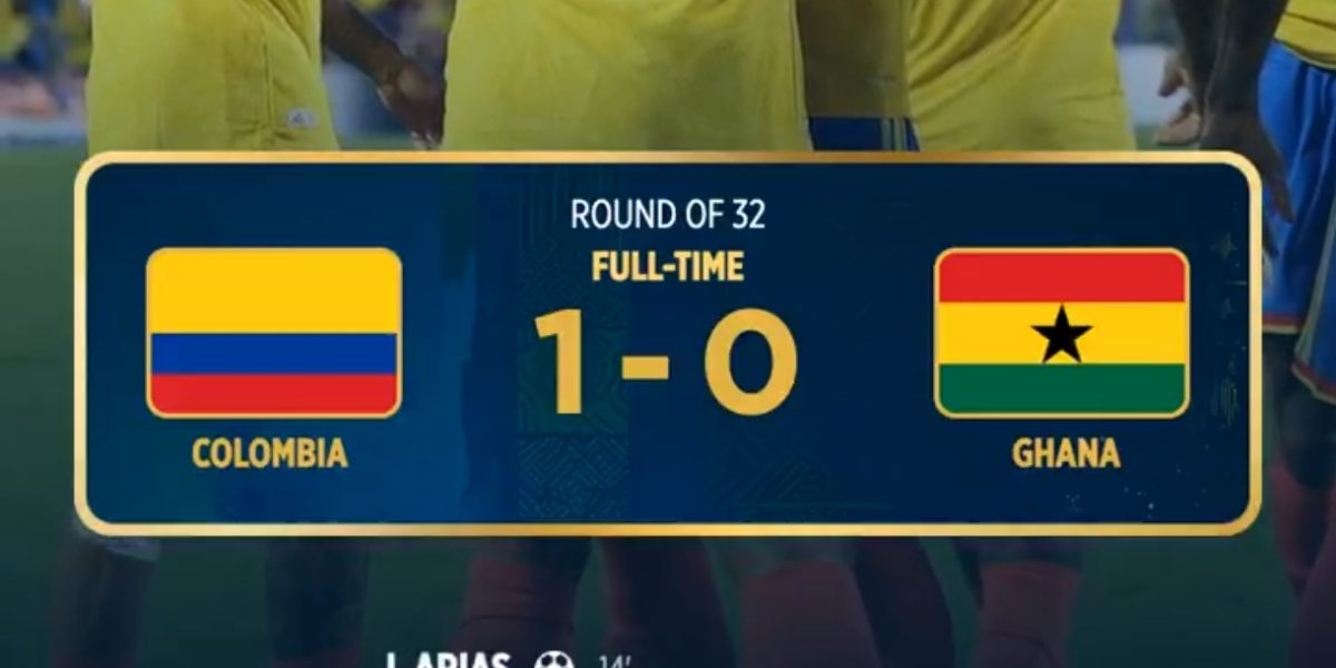 2026 FIFA WORLD CUP: Colombia Hold Firm to Eliminate Ghana and Reach World Cup Round of 16