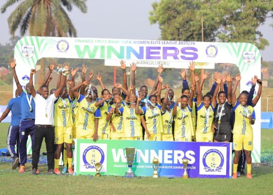 URA Ladies FC crowned 2025/26 Finance Trust Bank FUFA Women Elite League Winners