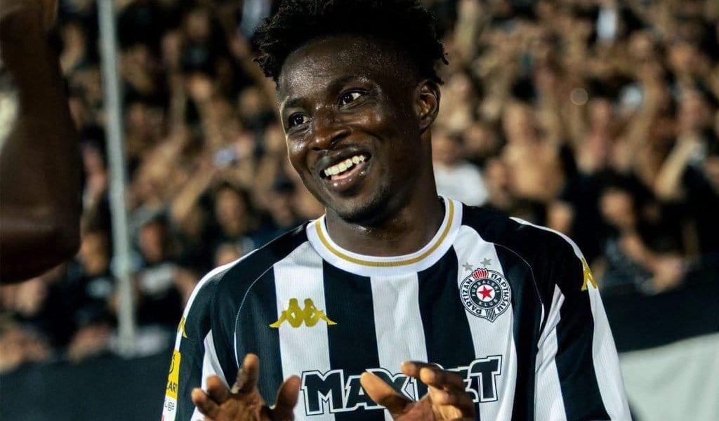 Ibrahim Zubairu Scores First League Goal as Partizan Belgrade Cruise to Victory