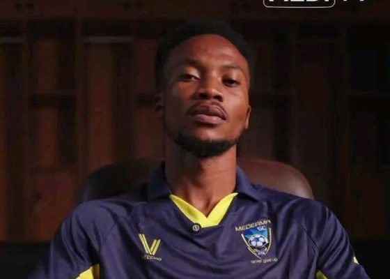 GPL: Medeama SC Secure Permanent Signing of Forward Emmanuel Annor