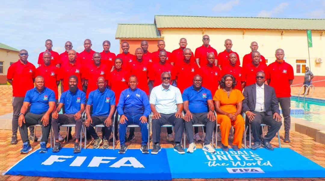 Gambia FA launches five-day FIFA Member Association (MA) Referees Assessors Course