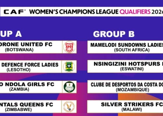 Lesotho Women champions LDF drawn in Group A for COSAFA Qualifiers