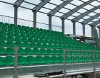 SLFA President Babadi Kamara inspects progress of 435-Seater Pavilion at Technical Centre