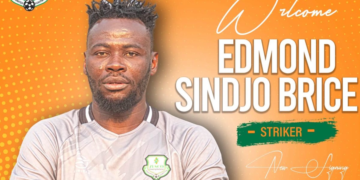 Zambia Super League: ZESCO United sign Cameroonian forward Brice Sindjo