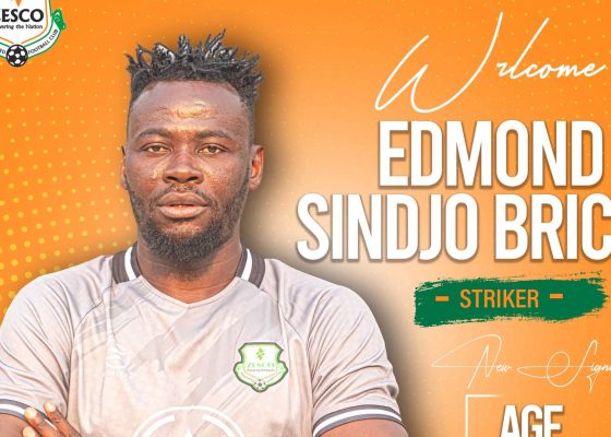 Zambia Super League: ZESCO United sign Cameroonian forward Brice Sindjo