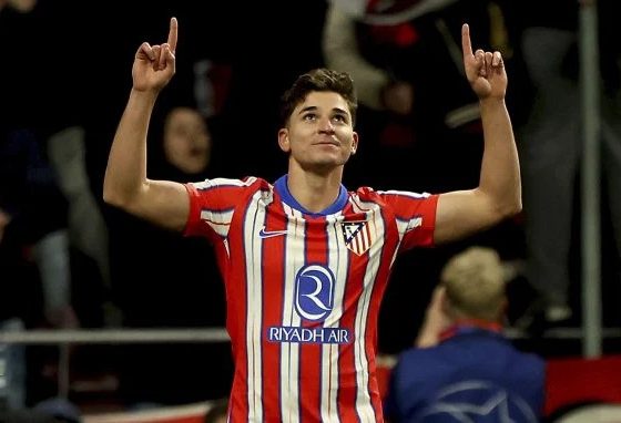 Atlético accepts Arsenal offer for Julian Alvarez