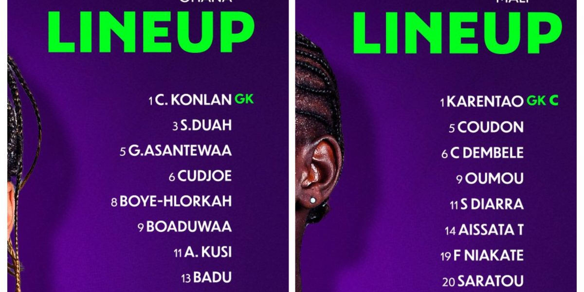 WAFCON 2026: Black Queens and Mali confirmed Starting XIs