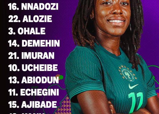 WAFCON 2026: Nigeria Vs Zambia confirmed Line up
