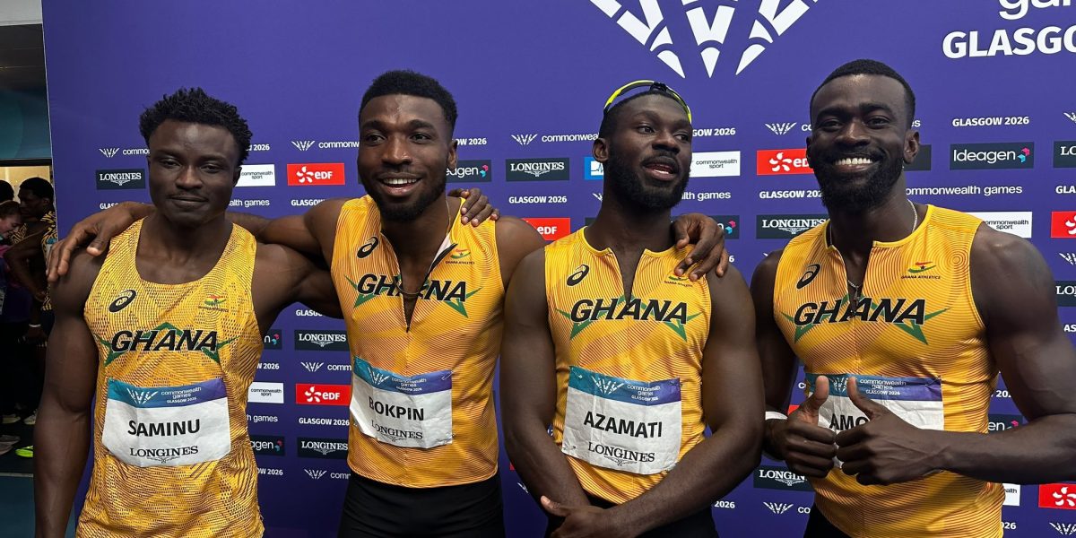 GLASGOW 2027: Ghana Men’s 4x100m Relay Team Wins Commonwealth Games Bronze in Glasgow