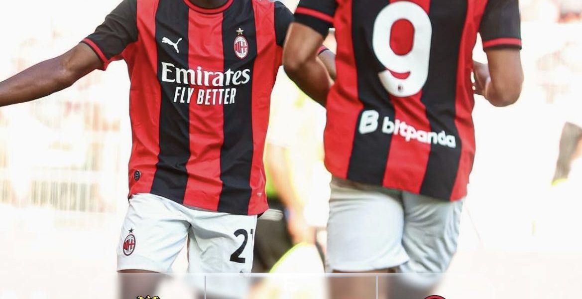 Chukwueze Shines as AC Milan Overcome Manchester United 4-2 in Pre-Season Thriller