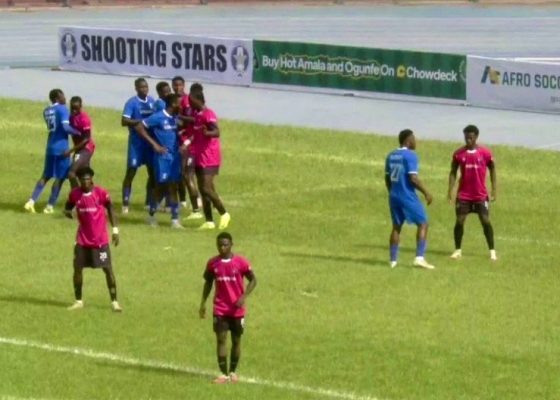 Shooting Stars Edge Inter Lagos 2-1 to Win Southwest Derby in NPFL Opener